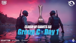 EN PUBG MOBILE RUTHLESS COG 6 GROUP STAGE GROUP C DAY 1 FT HORAA AE T2K 4T KSG STE FAZE [upl. by Orofselet]