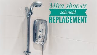 Mira shower solenoid replacement [upl. by Leela]