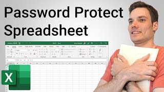 How to Protect Excel Sheet with Password  Lock Excel Sheet [upl. by Ifen99]