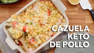 Receta cazuela keto de pollo [upl. by Melisande]