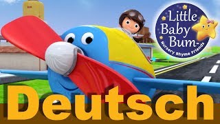 Lied über Flugzeuge  Kinderlieder  LittleBabyBum [upl. by Bilbe]