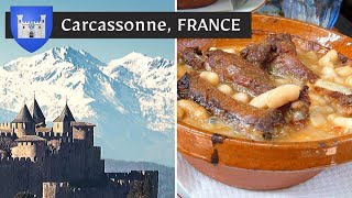 The real Cassoulet cooked quoton locationquot in Carcassonne France [upl. by Shipp914]