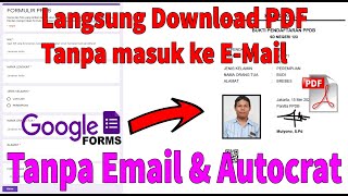 FORMULIR PPDB  FOTO  QR CODE TANPA MASUK KE EMAIL BAGIAN1 PREVIEW [upl. by Htenywg]