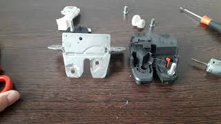 Mercedes w169 A Class faulty tailgate release latch trunk wont lock close a169 disassembly [upl. by Israel]