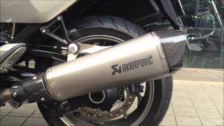 BMW Motorrad K1600GTL AKRAPOVIC SOUND [upl. by Karel]