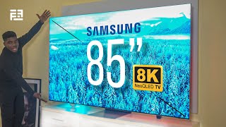 Samsungs MASSIVE 85 Inch quotNeo QLEDquot 8K TV  QN900A 2021 [upl. by Hermie]