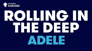 Adele  Rolling In The Deep Karaoke with Lyrics [upl. by Salomie231]