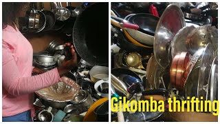 THRIFTING AT GIKOMBA NAIROBIFOR CHEAPEST KITCHEN UTENSILS AND HOME DECOR [upl. by Keele925]