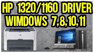 HOW TO DOWNLOAD AND INSTALL HP 1320 IN WINDOWS 8 81 10 [upl. by Eyram]