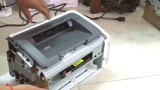 How to disassemble Printer HP Laser Jet Pro M12series M12a [upl. by Fanchie]