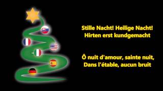 Stille Nacht heilige Nacht  Douce nuit sainte nuit DE  FR lyrics [upl. by Belia]