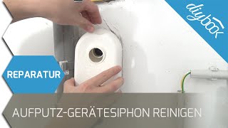 Waschmaschinen Siphon reinigen [upl. by Gensmer828]