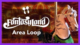 Fantasyland Area Loop  Disneyland [upl. by Almena]