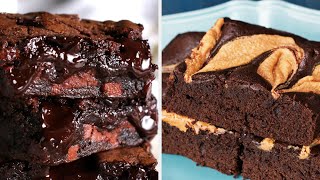 How to Make Homemade Brownie Recipes • Tasty [upl. by Eellac]