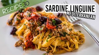 Sardine Linguine Mediterranean Flavours [upl. by Ecurb46]