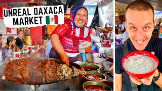 BEST MEXICAN STREET FOOD in Oaxaca MEXICO  Eating in Tlacolula Market Oaxaca Mexico [upl. by Kcirb444]