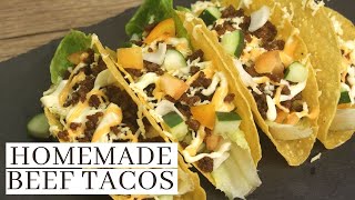 HOMEMADE BEEF TACOS  Super Sarap Talaga   Pinoy Style Taco Recipes [upl. by Lraep465]