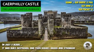 Caerphilly Castle  The Largest in Wales 2nd in Britain [upl. by Greenland864]