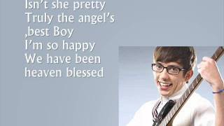 Glee  Isnt She Lovely Lyrics [upl. by Twitt]