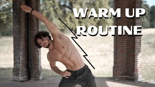 WARM UP ROUTINE BEFORE WORKOUT  Quick and Effective  Rowan Row [upl. by Ginnifer278]