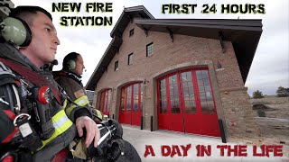 First 24 Hours in a New Fire Station  A Day in the Life [upl. by Udela]