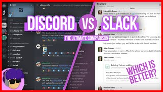 Discord VS Slack The ULTIMATE Comparison [upl. by Norad]