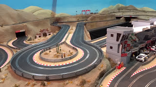 Slot Car Layout at Wroxham Miniature Worlds [upl. by Georgeanne]