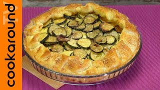 Torta salata zucchine ricotta e porri  Torta salata [upl. by Pinchas52]