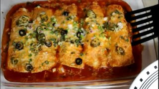 VEGETARIAN ENCHILADAS [upl. by Annyrb]