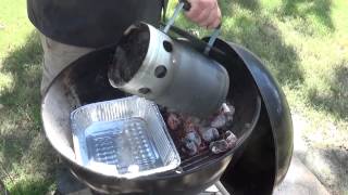 How To Set Up A Charcoal Grill For Smoking [upl. by Ocicnarf240]