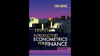 Introductory Econometrics for Finance Lecture 1 [upl. by Kaenel50]