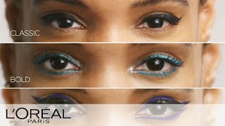 Eyeliner Makeup Tutorial with Infallible by L´Oréal [upl. by Anneg]