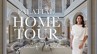 HOME TOUR  PALATIAL GULF VILLA [upl. by Dirtsa]