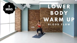 5 min WARM UP Workout Lower Body amp Glutes [upl. by Limoli]