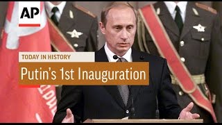 Putins 1st Inauguration  2000  Today In History  7 May 17 [upl. by Nnaul]