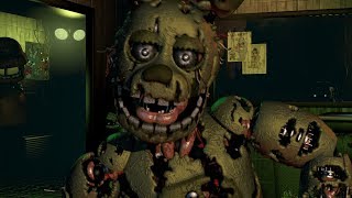 ALL JUMPSCARES  FNaF 3 Five Nights at Freddys 3 [upl. by Niuqram131]