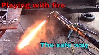 Acetylene torch basics [upl. by Oriole]