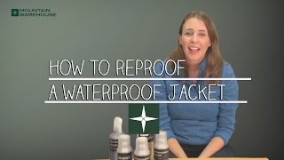 How to Reproof a Waterproof Jacket [upl. by Suzanna989]