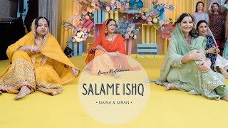 Salame Ishq  Indian Wedding Dance Performance [upl. by Crotty318]