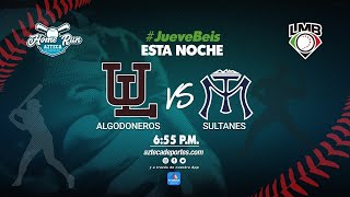 En Vivo Algodoneros de Laguna vs Sultanes de Monterrey  HomeRun [upl. by Naimad]