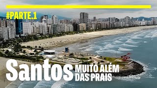 SANTOS uma cidade de São Paulo que você precisa conhecer Bondinho Museu do Café e Monte Serrat [upl. by Eecram]