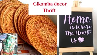 WHERE TO GET HOME DECOR IN NAIROBI GIKOMBA HOME DECOR THRIFT HAULSHIKO MAKENA PART 1 [upl. by Atinyl]