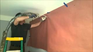 Injection Spray Foam into existing walls [upl. by Janey]