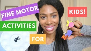 Occupational Therapy  Fine Motor Skills Activities For Toddlers [upl. by Ula582]