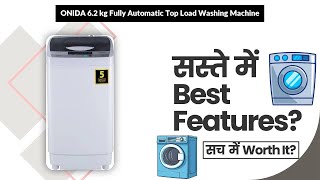 ONIDA 62 kg Fully Automatic Top Load Washing Machine Review in Hindi  Features [upl. by Carmine]