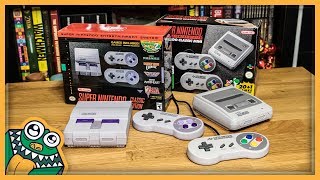 SNES Classic Edition  US and EU versions  Unboxing and Overview [upl. by Tecil]