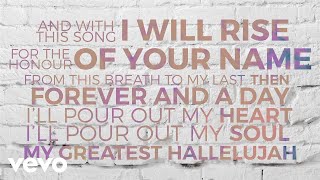 Matt Redman  Greatest Hallelujah Lyric Video [upl. by Chapnick]