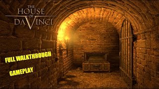 The House of Da Vinci  FULL GAME WALKTHROUGH GAMEPLAY [upl. by Yssirk612]