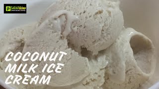 Homemade Coconut Milk Ice Cream Recipe [upl. by Aluap485]