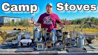 21 Camping Stoves Put to the Test [upl. by Bathsheba]